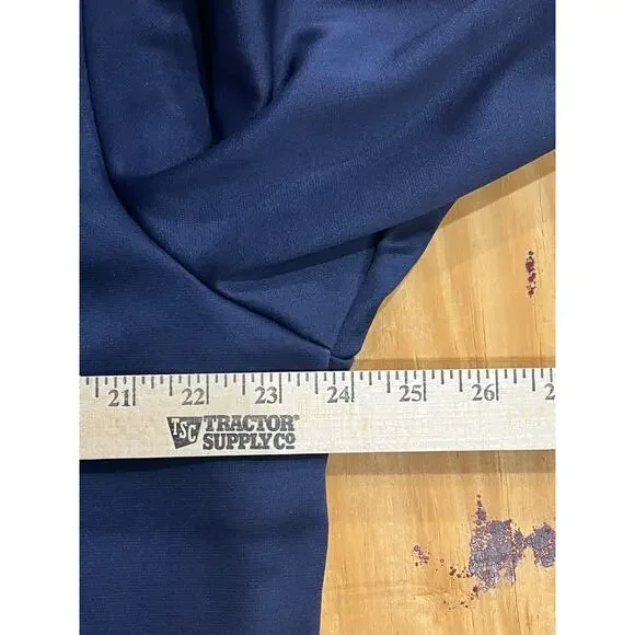 Under Armour Royal Blue Pullover Hoodie with Big Logo on Chest Fleece Mens Large - Picture 7 of 10